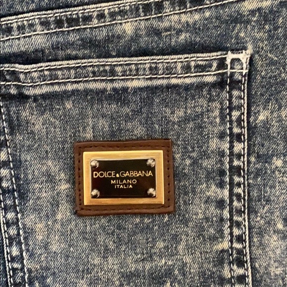 DOLCE GABBANA jean skirt - Picture 3 of 4